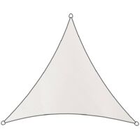 Travellife Sonnensegel Dreieck 500 cm weiß