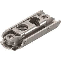 BLUM CLIP Exzenter MPL gerade, Zwillingsanschlag, Stahl, Systemschraube, D: 0 mm