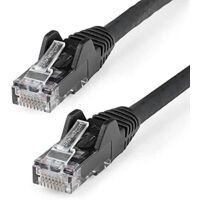 UTP starres Netzwerkkabel der Kategorie 6 Startech N6LPATCH5MBK 5 m