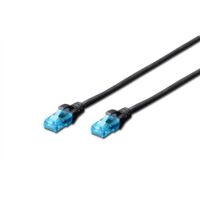 Digitus DK-1512-005/BL 2x RJ45-Stecker (8P8C). Struktur: 4 x 2 AWG 26/7, verdrilltes Paar. Schuhe mit Knickschutz