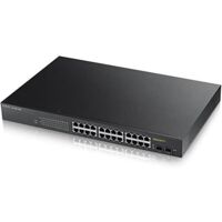 ZyXEL Switch 24x GE GS1900-24HP V2 rackmount 170Watt Managed (GS190024HPV2-EU0101F)