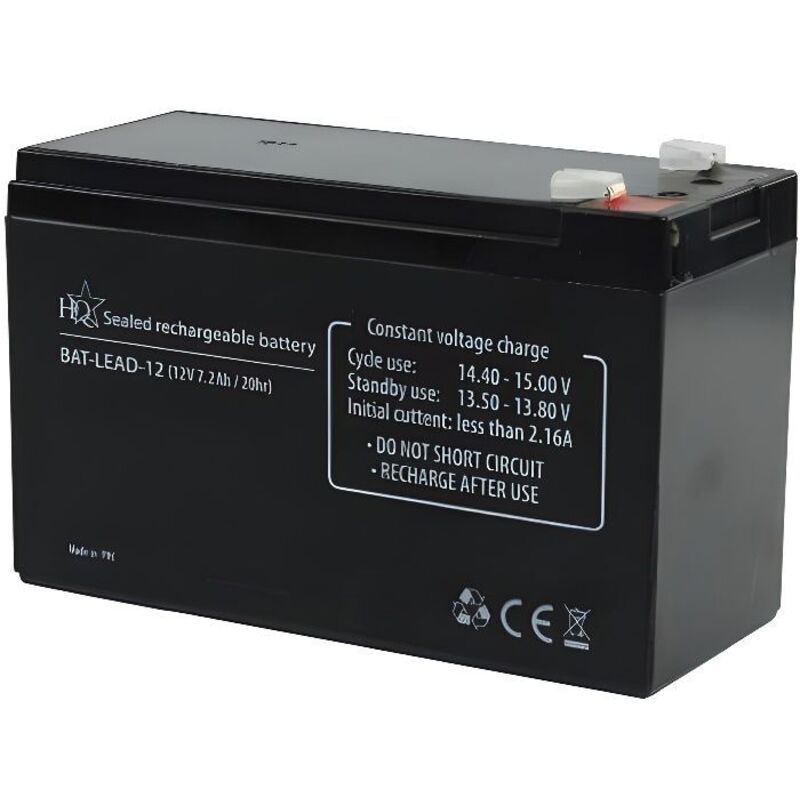 Batterie étanche rechargeable VRLA / AGM - Flamme retardante - AXCEO