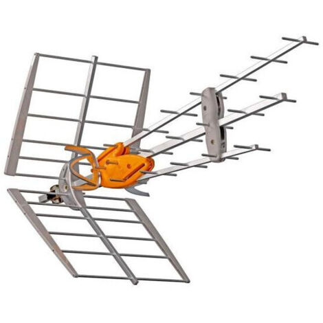 Antenne terrestre UHF DAT BOSS 5G LTE700 – Gain 17-29dB – Montage simple – Fixation horizontale/verticale – Réception difficile – Televes