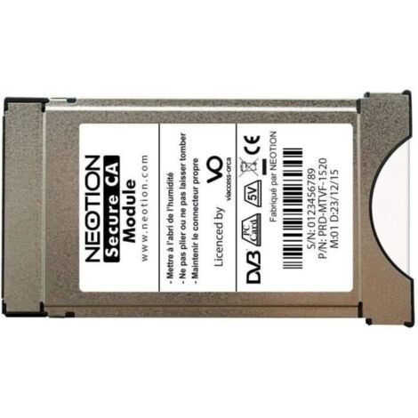 Modules PCMCIA - FRANSAT - Dernière Version 1.3 - Pack de 2 - CI+ - Noir