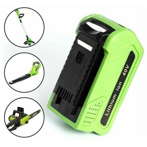 Batterie de remplacement au Lithium 40V 6,0 ah pour GreenWorks 6000mAh 29472 29462 G-MAX 29252 20202 22262 L50 outil électrique (1/5)