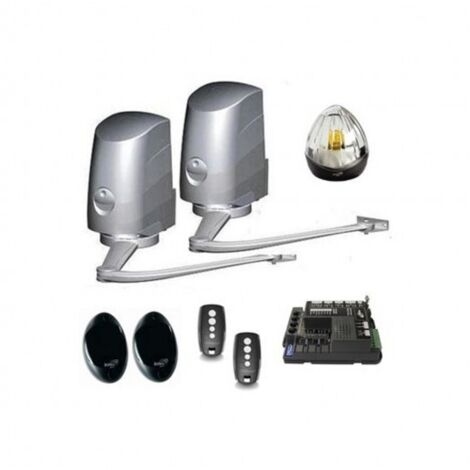 Kit Motorisation Portail Battant Automatisme Système Ouverture EA MODUS 280G8 KING GATES - Maxi 300 kg 2.80 m par battant, 24 V (1/5)