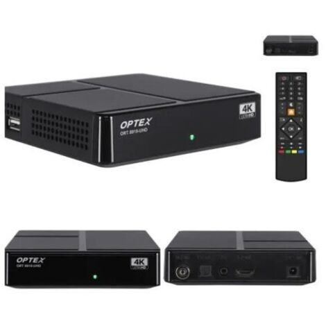 Décodeur TNT HD GT Media V7 TT – Récepteur DVB-T/T2 Et DVB-C, Avec Câble, Wi-Fi, Ethernet, HDMI