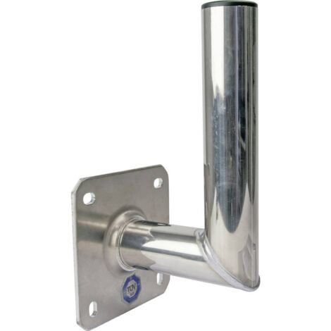 Support mural pour antenne satellite – Écartement 15 cm – Aluminium résistant – Adapté pour paraboles Ø jusqu'à 90 cm – Schwaiger Gmbh - WAH1525001