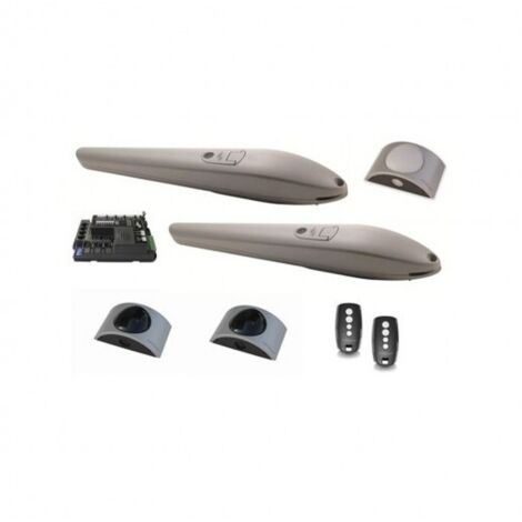 Kit Motorisation Portail Battant - KING GATES - JET 24 - 300 kg - 3m - 24V - Course 360mm (1/5)