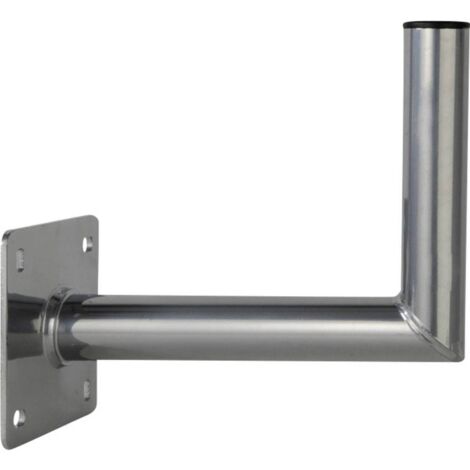 Support mural pour antenne satellite – Écartement 25 cm – Adapté pour parabole Ø jusqu'à 85 cm – Aluminium de qualité – Smart - WWH25T
