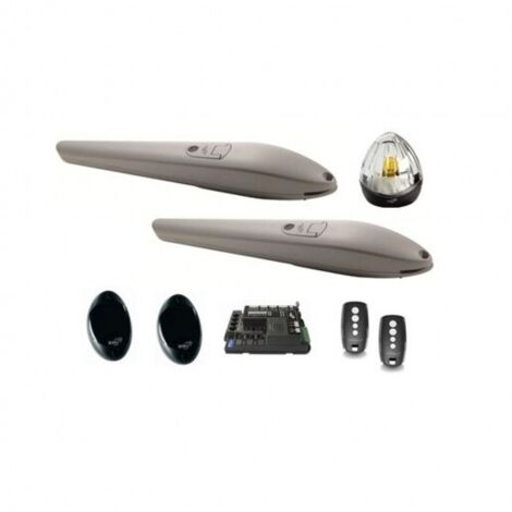 Kit Motorisation Portail Battant Automatisme Ouverture EA KING GATES JET 24 - Maxi 300 kg 3m par battant, 24V, Course 360 mm, 50 W (1/5)