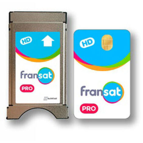 Pack FRANSAT PRO HD - Module Fransat Pro + Carte Fransat Pro HD - chaînes gratuites de la TNT au format HD