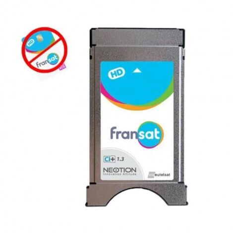 Décodeur satellite NEOTION FRANSAT CI+ 1.3 – Réception TNT HD – Compatible DVB-S/S2 – Accès FRANSAT CONNECT – ME