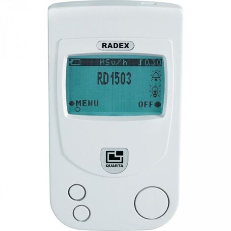 Détecteur de Radioactivité Rayonnement Compteur Geiger Dosimètre Geiger-Müller - RADEX RD1503 - Détecte les particules Bêta Rayons X Gamma (1/5)