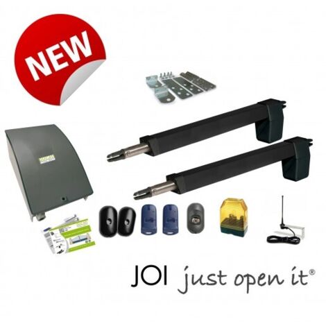 Kit Motorisation Portail Ducati Home Automation HC812-500 PRO - Pour portail à 2 vantaux battants maxi 4 m 400 kg chaque vantail (1/5)