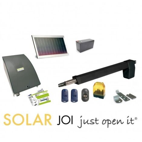 Kit Motorisation Portail Solaire - DUCATI - HC812-300 SOLAR MONO - Autonome - 2,5m - 250kg (1/5)