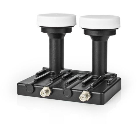 CAHORS LNB Monobloc Twin Réception 2 Satellites ASTRA 19,2° / HOTBIRD 13°