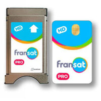 Récepteur TNT HD 4K – Décodeur satellite avec module PCMCIA – Carte Fransat Pro – Réception chaînes TNT gratuite – M-E