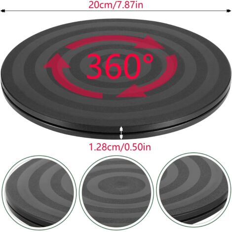 Lazy Susan - Giradischi girevole in plastica resistente per un facile