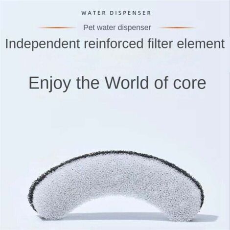 12er Pack Ersatzfilter Für NPET Katzen-Wasserbrunnen – Bogenförmig, Waschbar, 3-fach Filtersystem Für Frisches Trinkwasser