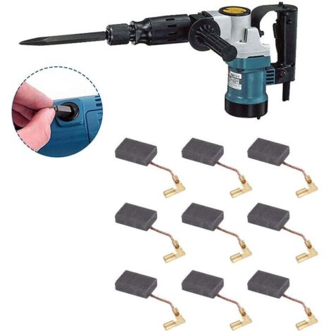 Kohlebürsten 30x11x6 Mm Für Elektromotoren – 2er-Set, Kupfer/Kohle, Mit Draht & Feder