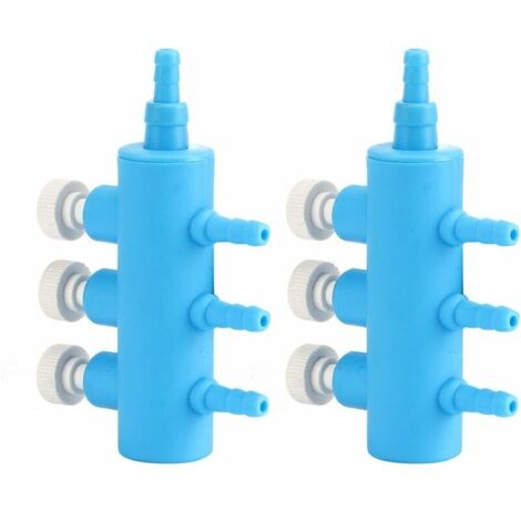 Uxcell Aquarium Luftventil, 3-Wege-Kreuzform – Steuert Luftstrom Für Filter & Belüftung, 10 Stück