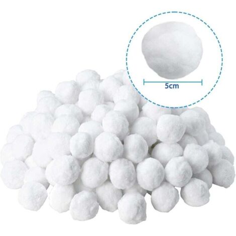 1500g Boules Filtrantes Piscine - Remplacent 54 Kg De Sable - Filtration Ultra-Fine Réutilisables - Éco & Efficace