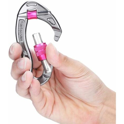 JERKKY Mousqueton Triangle Verrouillage Vis Acier Inoxydable 304 - Haute Résistance