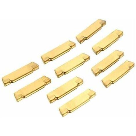 MGEHR 1212-2 12x12x100mm Portautensili di Scanalatura con 10pz MGMN200