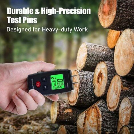 Humidimètre Sans Broche SMART SENSOR AS981 - Mesure Bois 2%~70% - 10 Modes Densité - Écran LCD Clair & Précis