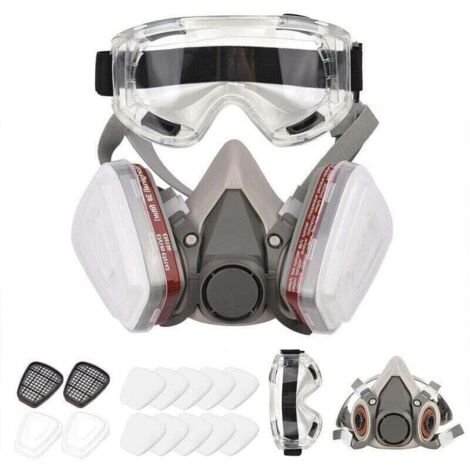 17-in-1 Vollgesicht-Gasmaske – Wiederverwendbar,  Produktbild-Vorschau 3