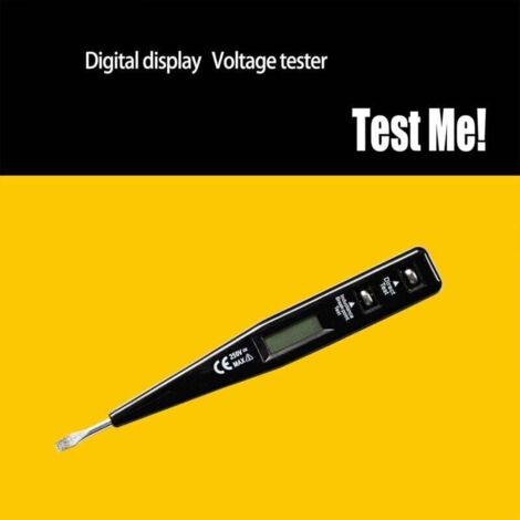Testeur électrique avec sondes pour le contrôle de la tension et de la