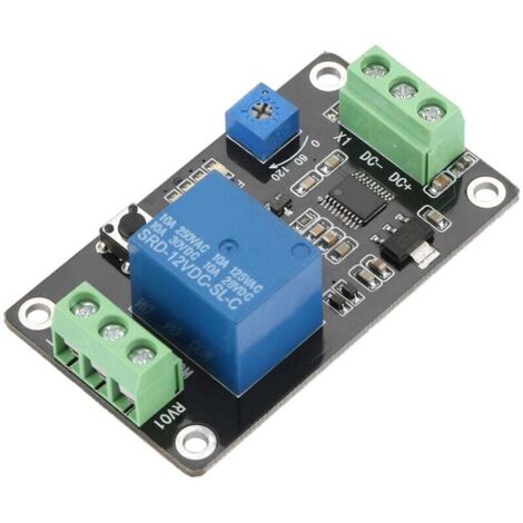 Produktbild von YUHANGCIYE Timer-Controller-Platine – Einstellbares Verzögerungsmodul 10s–24h, 3-18V Eingang, Für LED-Timing & Steuerungen