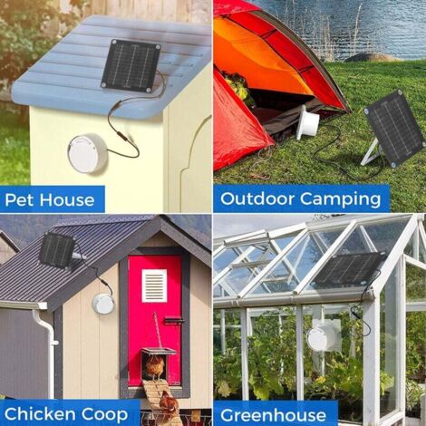 Solarbetriebener Ventilator Sonew 6V 10W Solar Ventilator – Wasserdichter Abluftventilator Mit Solarpanel Für Dachboden, Gewächshaus, Hundehütte & Hühnerstall Solarbetriebener Ventilator Sonew 6V 10W Solar Ventilator – Wasserdichter Abluftventilator Mit Solarpanel Für Dachboden, Gewächshaus, Hundehütte & Hühnerstall