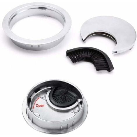 Jojofuny Kabel Organizer Box Aluminium – Praktische Kabelbox Mit Durchführungen Für Schreibtisch