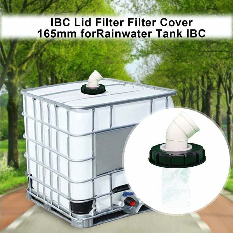 Coperchio Filtro Per IBC Da 165 Mm Con Rete In Nylon Lavabile - Samou Per Serbatoi Acqua Piovana