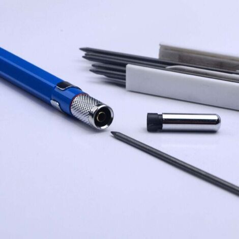 Bic Matite meccaniche resistenti alla rottura con gomme, n. 2 a punta media (0,7 mm), confezione da 4 matite per scuola o ufficio