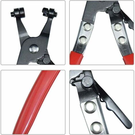Pinza Per Tenuta Stelo Valvola Universale 27 Cm - Strumento In Acciaio Per Rimozione Guarnizioni Motori A Camme In Testa - 2