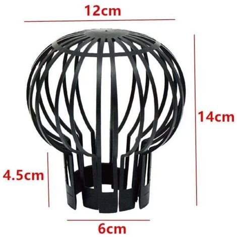 Filtre De Gouttière En Mousse 150 Mm - 1,25 M Linéaire, Protection Anti-feuilles Et Aiguilles, Noir