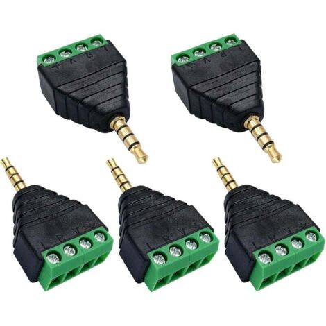 SAL Adaptateur RJ45 vers borne à vis Adaptateur RJ45 mle femelle à 8