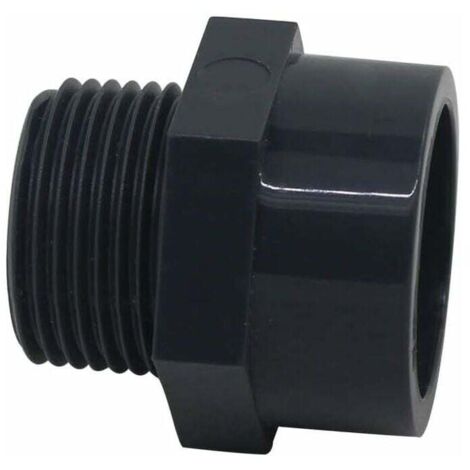 Embout filete pvc male 50mm embout a visser piscine raccord mixte pvc ...