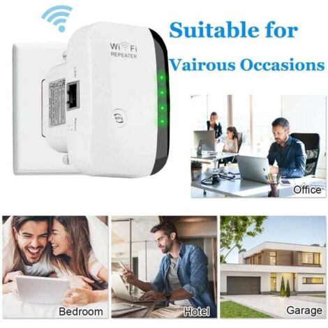 Ripetitore WiFi Potente 300Mbps Amplificatore WiFi Potente 2.4GHz