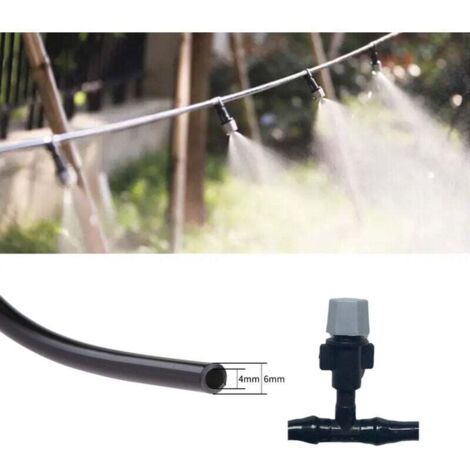 Sistema Di Raffreddamento A Nebbia D'acqua, Ugello Per Tubo Da Giardino Irrigatore Per Giardino Set Di Microirrigazione Per Patio Kit Di Microirrigazione A Goccia Per Giardino Esterno Da 10 86866554