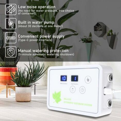 Sistema Irrigazione Automatico Forever Speed SD15 &ndash; Timer Solare Con 15 Gocciolatori