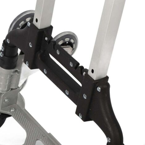 Carrello Pieghevole Da 70 L Con Ruote Scalinate – Copertura Rimovibile, Manico Regolabile, Per Shopping E Campeggio