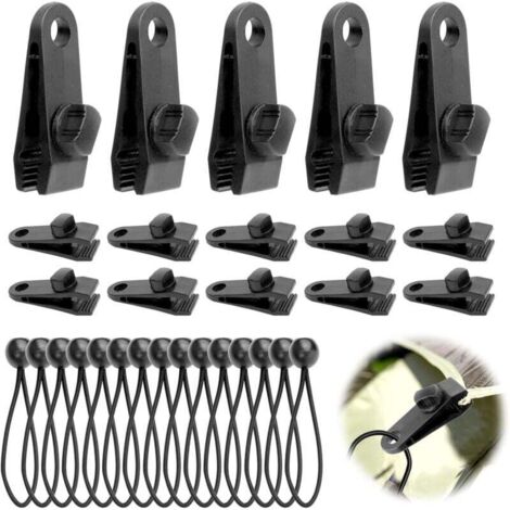 YOSOO Pinces de tente de camping Pinces pour tente de Camping en plein