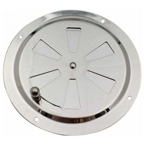 Bocchetta Di Ventilazione Circolare Da 125 Mm, Presa D'aria E Uscita Aria Regolabili Bocchette In Acciaio Inossidabile 87008825