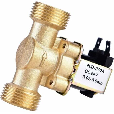 Elettrovalvola Acqua 1/2” 220V In Ottone – Normalmente Chiusa Per Controllo Flusso, Anticorrosione, Facile Installazione - 5
