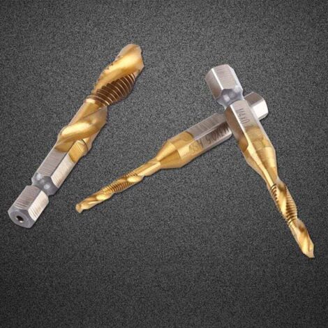 Aceteel Maschi filettati metrici M17 X 1.25, HSS Macchina Maschio Destra M17x1.25mm