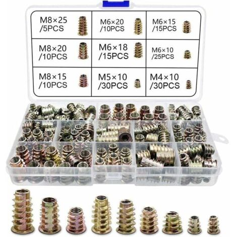 Kit viti a testa bombata flangiata ed esagono incassato M5 x 16